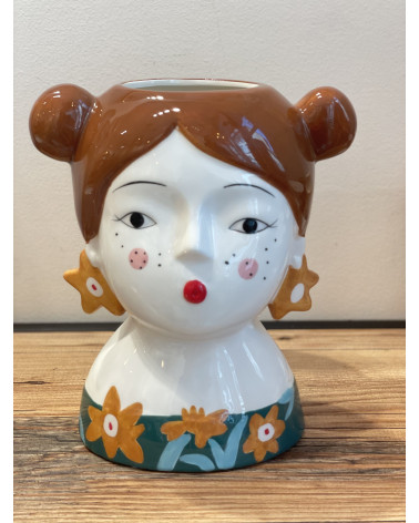 Vase visage femme