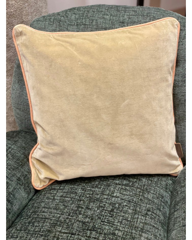 Housse de coussin velours - Rose 50x50