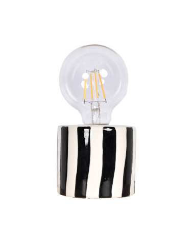 Lampe sans fil rayure