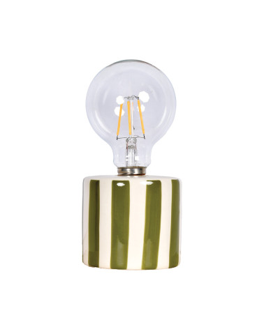Lampe sans fil rayure