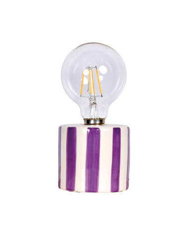 Lampe sans fil rayure