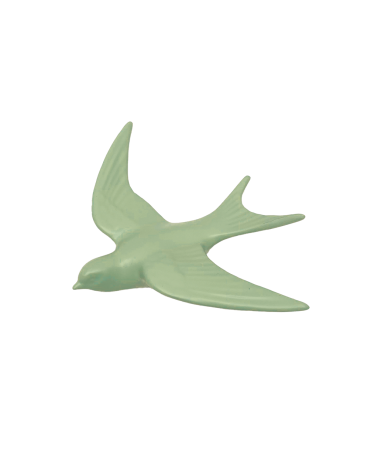 Déco oiseau doré