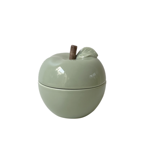 bougie parfumée sauge verte matcha céramique décoration