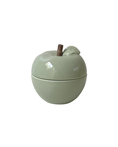 bougie parfumée sauge verte matcha céramique décoration