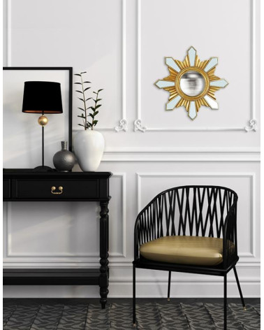 Miroir soleil rond convexe