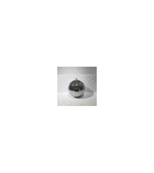 Boule disco miroir diamètre 20 cm pour ambiance festive et rétro
