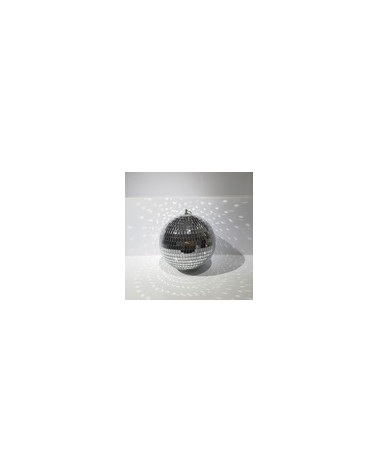 Boule disco miroir diamètre 20 cm pour ambiance festive et rétro
