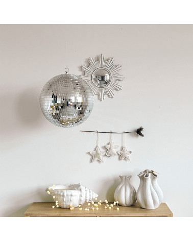 Boule à facettes disco 20 cm