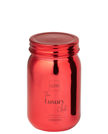 Bougie parfumé bocal verre