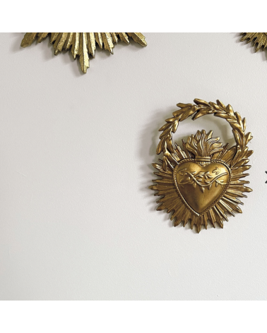 Déco Ex-Voto couronne doré