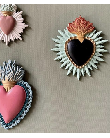 Ex-Voto bleu et noir