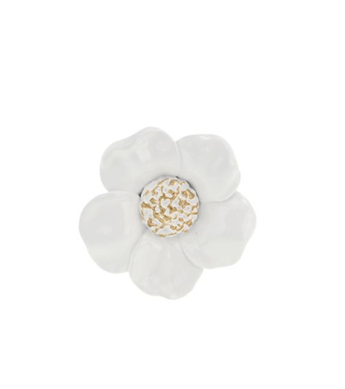 Composition murale de fleurs en résine rose blanc et jaune déco murale florale style vintage pour salon chambre