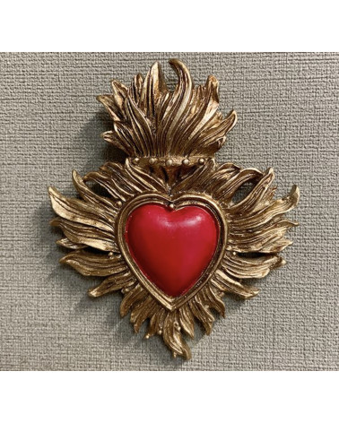 Ex-voto coeur rouge