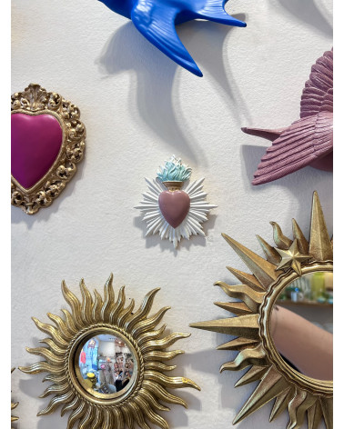 Ex-voto blanc et rose