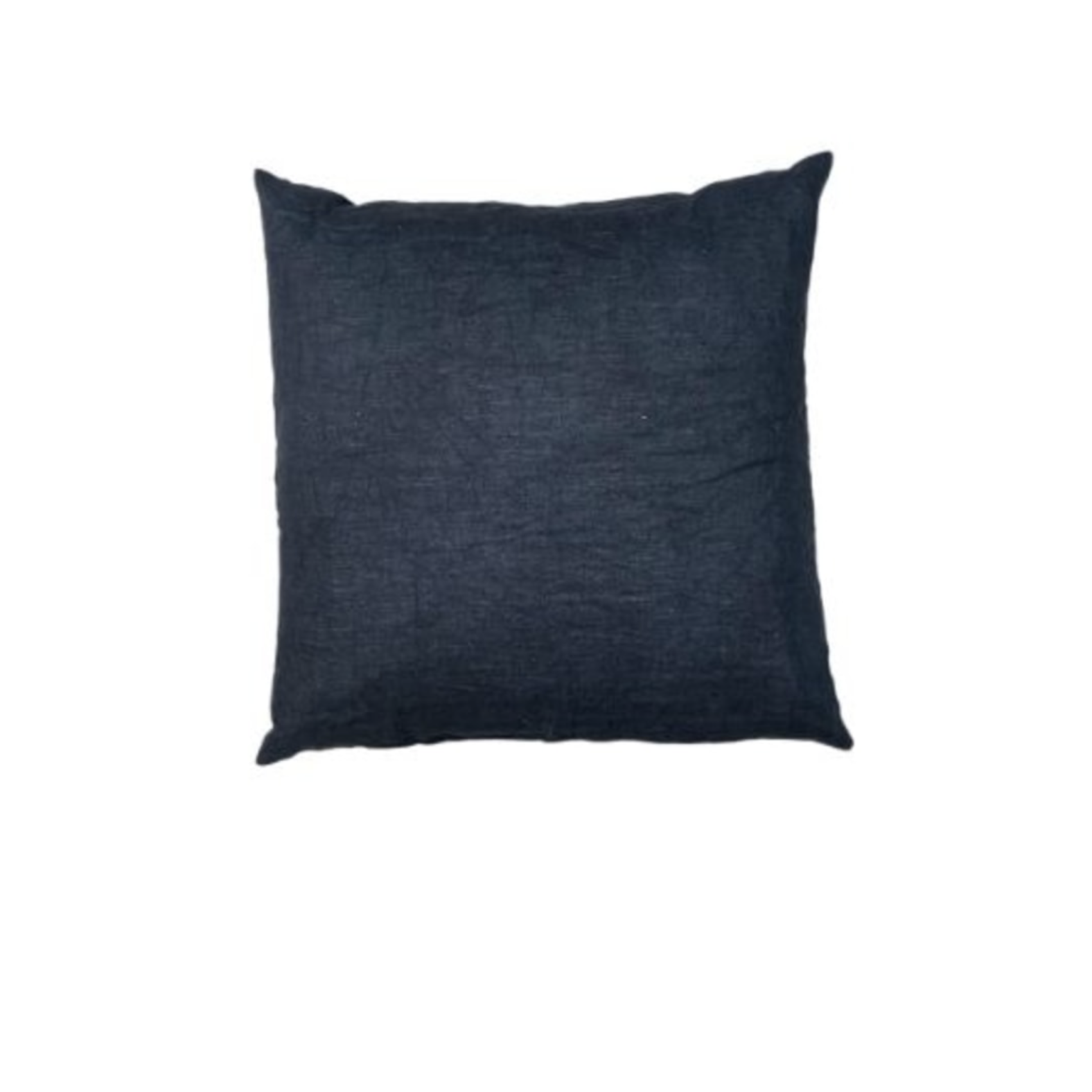 housse de coussin en lin carbone 50x50 decoration moderne