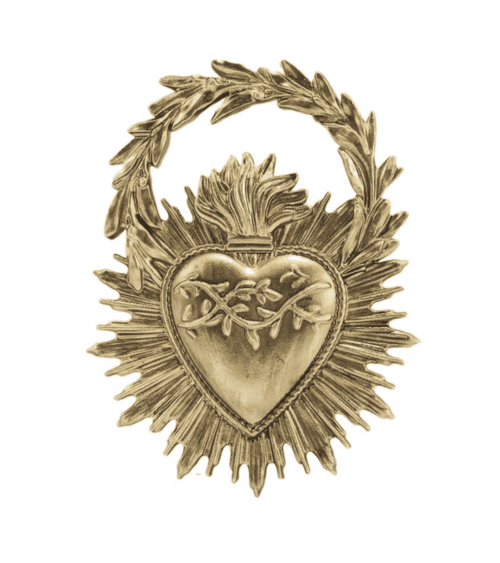 Déco Ex-Voto couronne doré