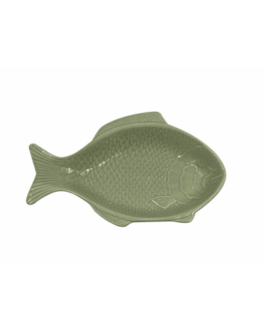 Coupelle poisson en faïence – assiette décorative art de la table