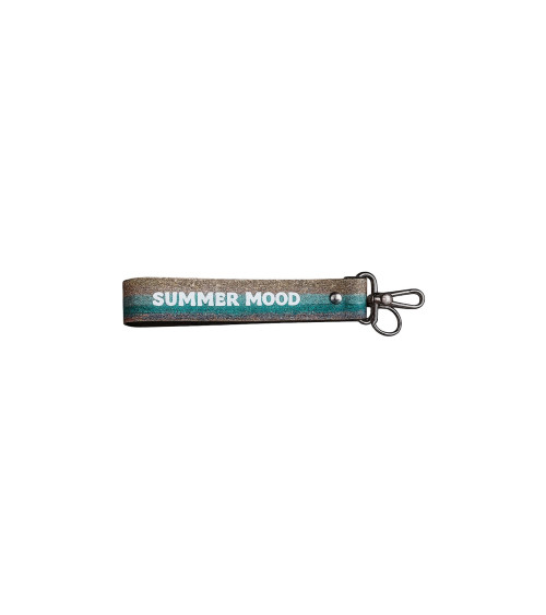 Porte-clés sangle Summer Mood aux couleurs estivales