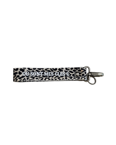 Porte-clés sangle personnalisé fabriqué en France – cadeau original et tendance