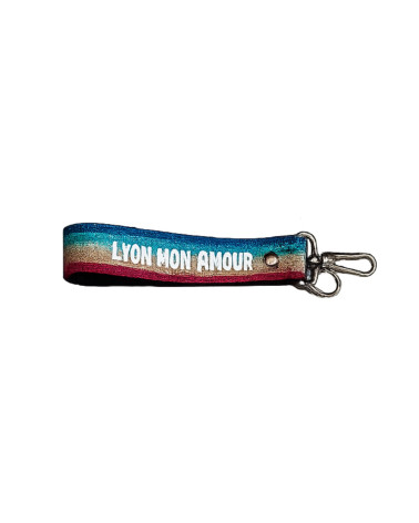 Porte-clés sangle personnalisé fabriqué en France – cadeau original et tendance