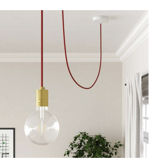 Système électrique en coton - Rouge